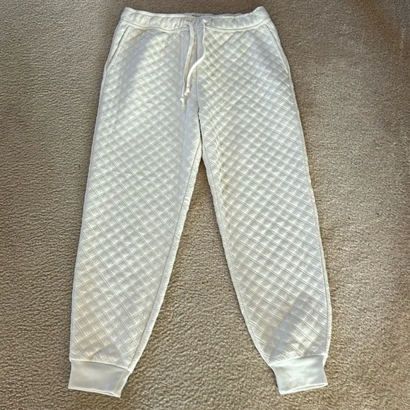 Madewell Pants Jumpsuits Madewell Quilted Jogger Sweatpants